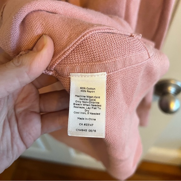 TALBOTS | Womens’s Petite Open Front Cardigan - Picture 4 of 12